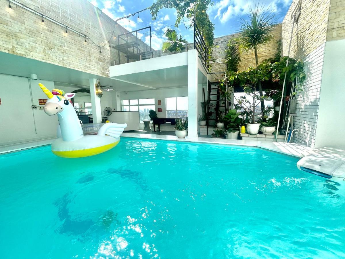 White Penthouse-Rooftop Pool Private -Central City Ho Chi Minh City Exterior photo